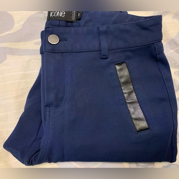 Icone navy ankle pants - Picture 2 of 5